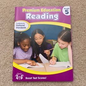 Premium Education Reading Workbook Grade 5